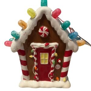 Hallmark Musical Light Up Gingerbread House Holiday Christmas 2008 Not Working